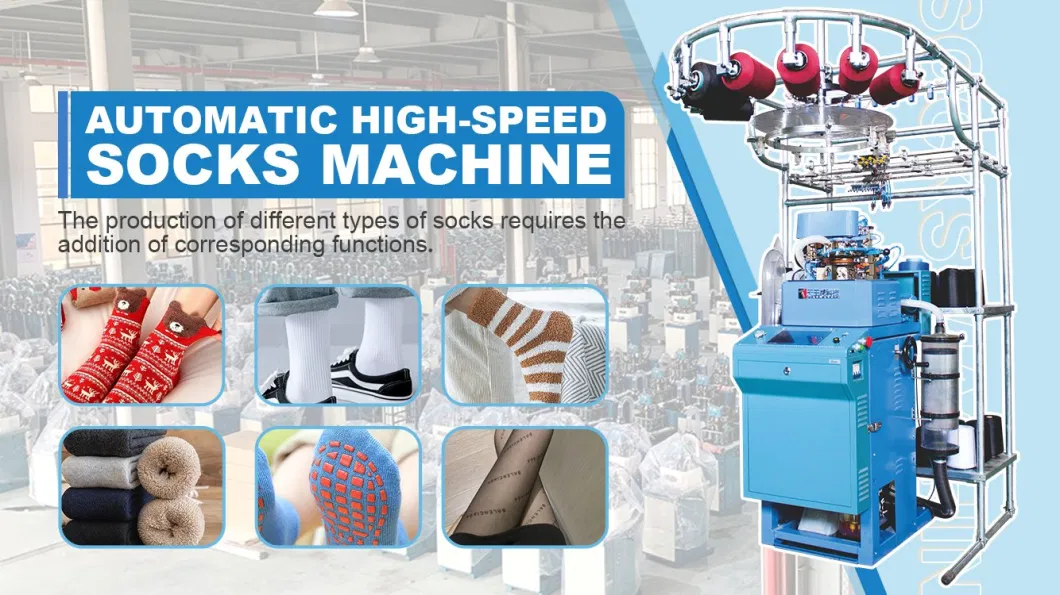 OEM Low Price Good Quality Automatic 4inch Terry Sock Knitting Machines Socks Machine to Manufacture Stockings