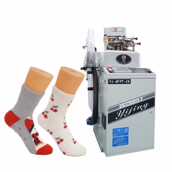 Automatische Hochgeschwindigkeits-Strumpfmaschine für einfarbige und Frottee-Socken